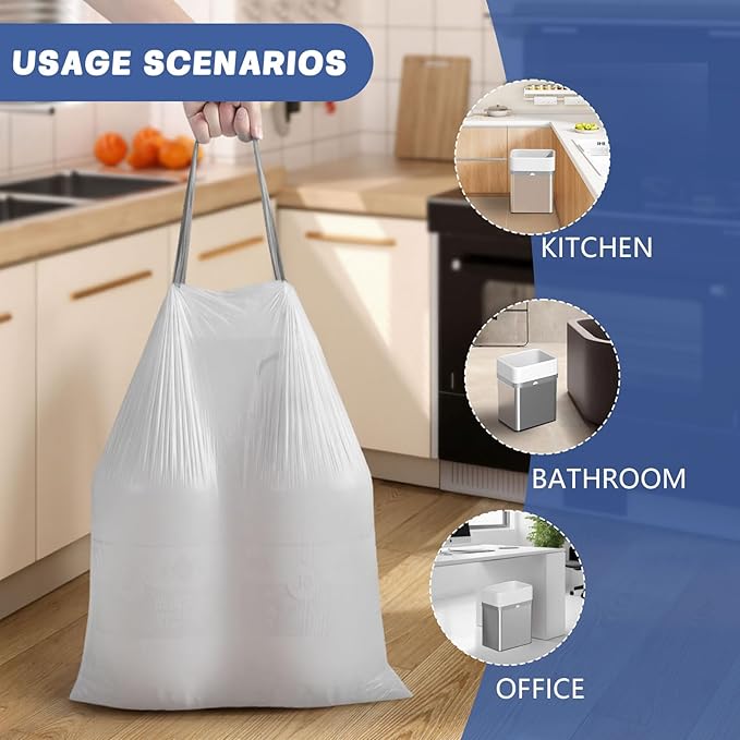270 Count Heavy-Duty Trash Bags, Compatible - Image 4