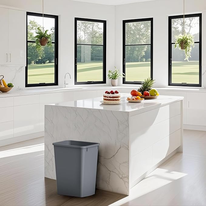 ROOMTEC Lightweight and Durable Slim Trash Can, Wastebaskets - Image 5