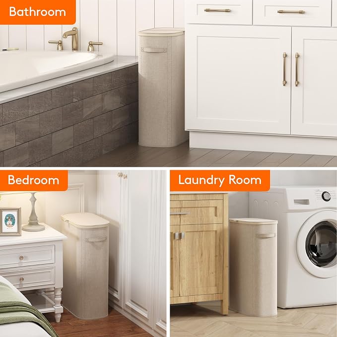 Lifewit 65L Slim Laundry Basket - Image 9