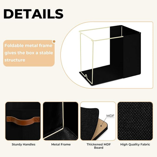 GRANNY SAYS Large Storage Baskets, Closet Storage Bins, Collapsible Storage Bin - Image 2