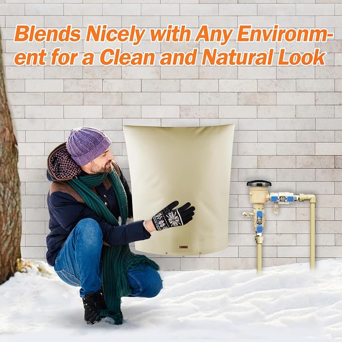 Backflow Preventer Pipe Insulation Cover - Image 4