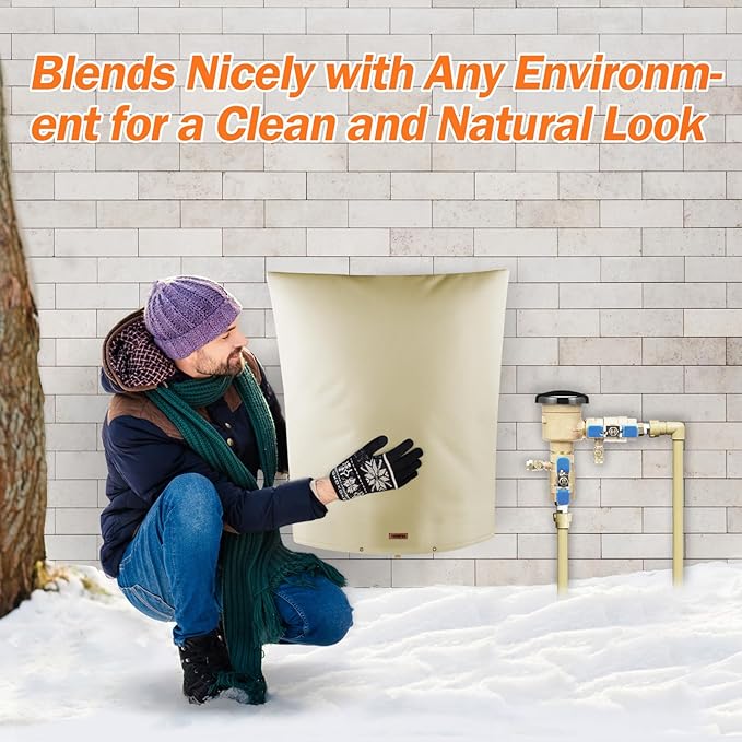 Backflow Preventer Pipe Insulation Cover - Image 4