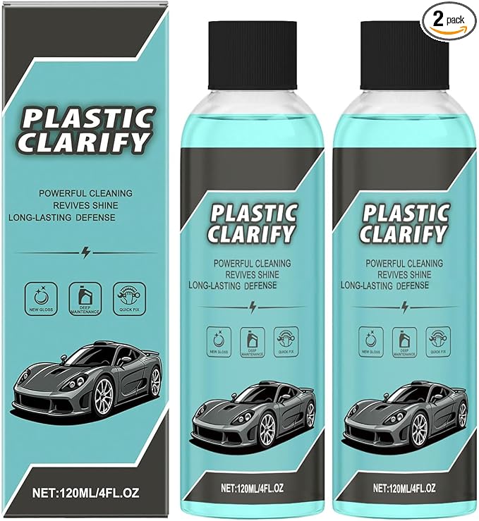 Plastic Restorer for Cars, Car Plastic Restorer Black, Restore The Luster of by Unknown