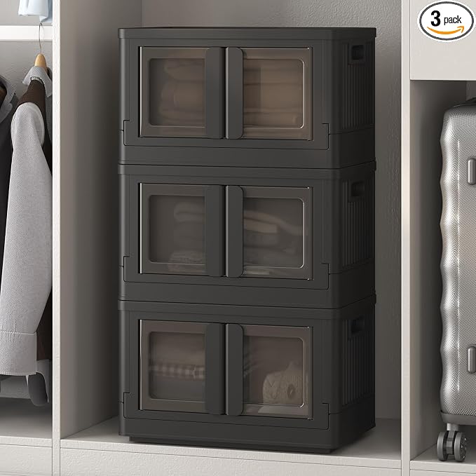 FLEXIMOUNTS 110 QT Stackable Storage Bins by FLEXIMOUNTS
