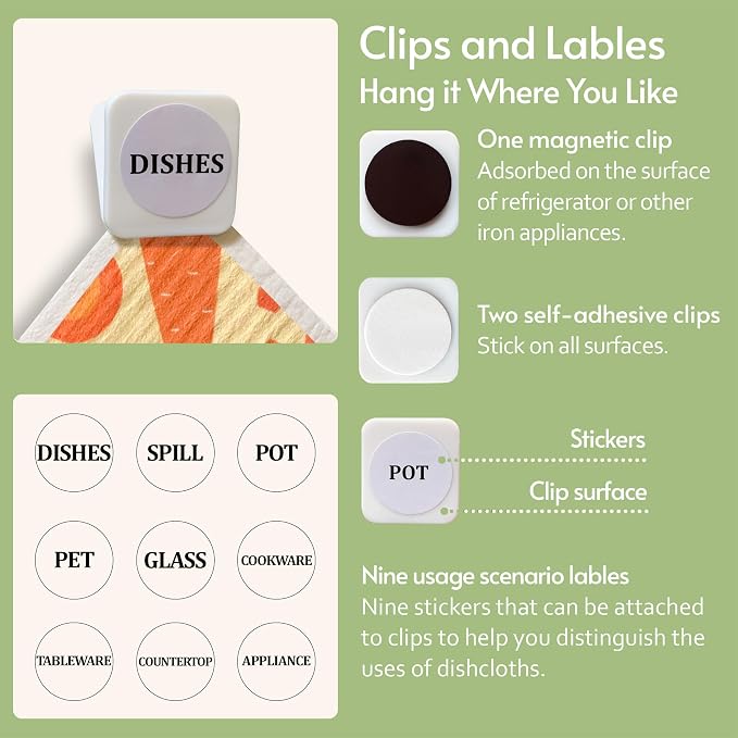 Reusable Paper Towels, Swedish Dishcloths - Image 7
