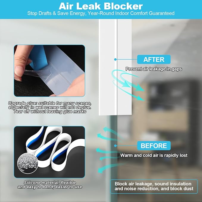 Weather Stripping Door Seal, Silicone Strip - Image 4