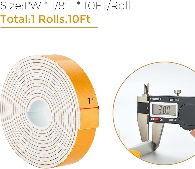10 Feet Weather Stripping Door Seal, Window Insulation - Image 3