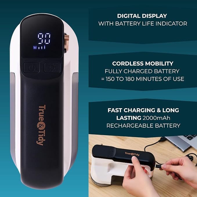 True & Tidy XL Rechargeable Fabric Shaver - Image 6