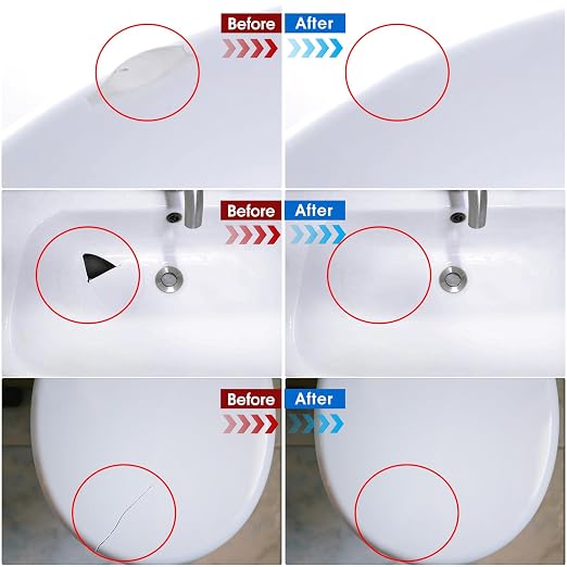 Tile & Fiberglass Tub Repair Kit, Porcelain Sink Repair Kit, Countertop Repair - Image 3