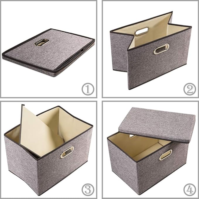 PRANDOM Large Collapsible Storage Bins - Image 7