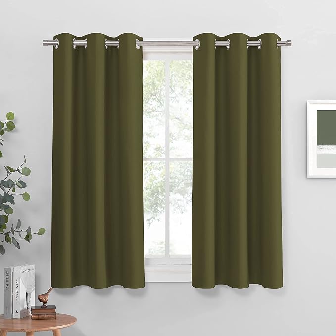 PONY DANCE Bedroom Curtains Blackout by PONYDANCE