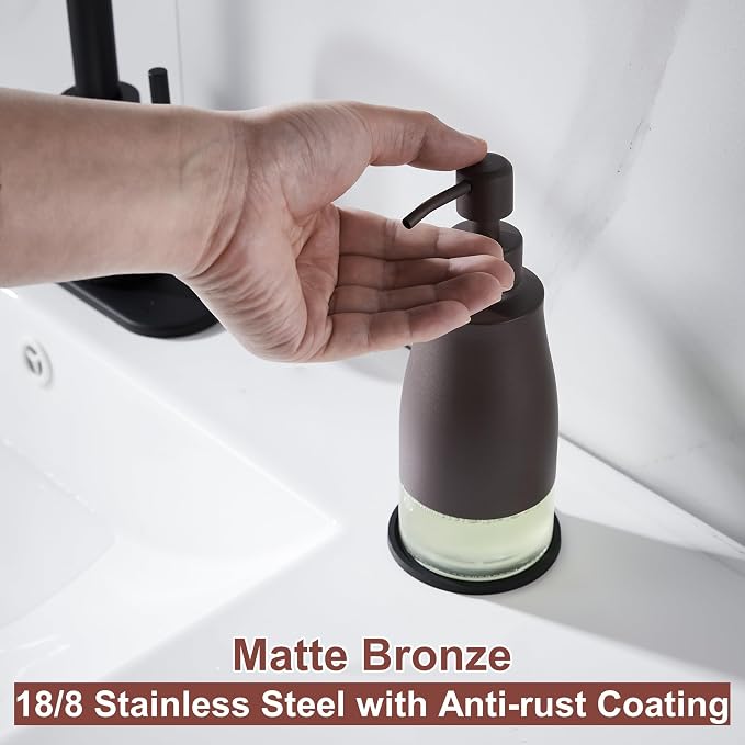 Gaussra Bronze Soap Dispenser - Image 8