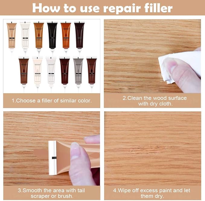 SEISSO Furniture Repair Kit, Wood Markers - Image 4