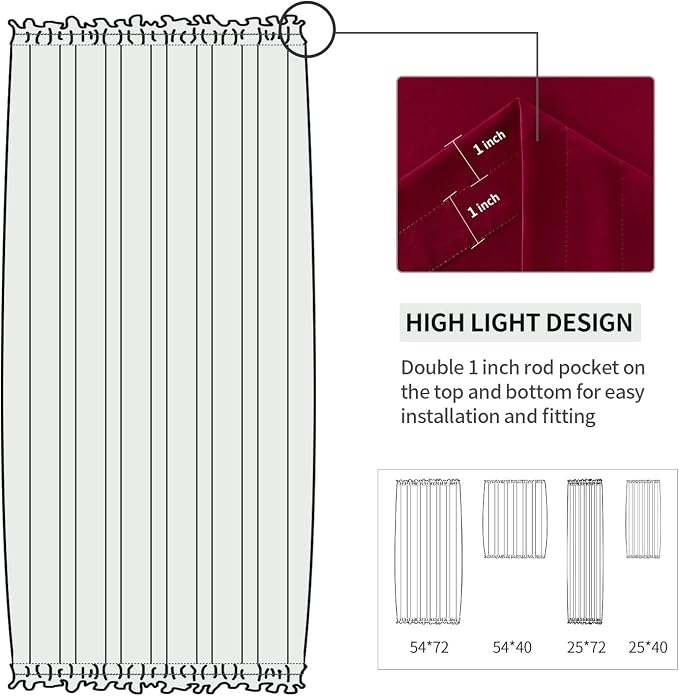 DWCN French Door Curtain - Image 3