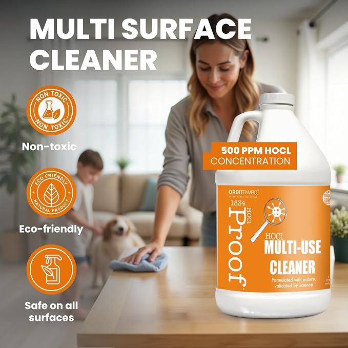 Hypochlorous Acid Cleaner | HOCl 500 PPM | Multi-Surface Cleaner - Image 3