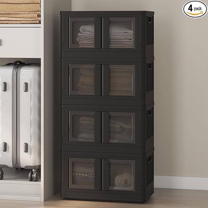 FLEXIMOUNTS 150 QT Stackable Storage Bins by FLEXIMOUNTS