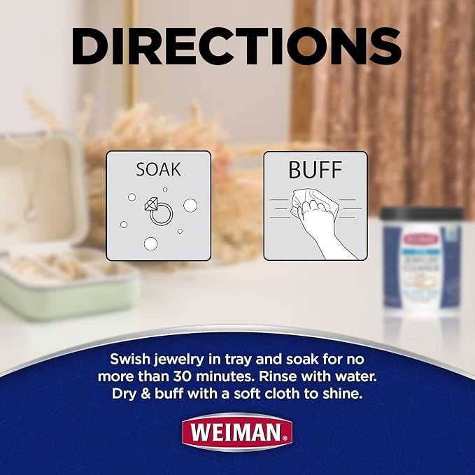 Weiman Fine Jewelry Cleaner Liquid - Image 6