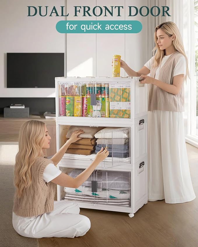 OlarHike 97QT Stackable Storage Bins - Image 5