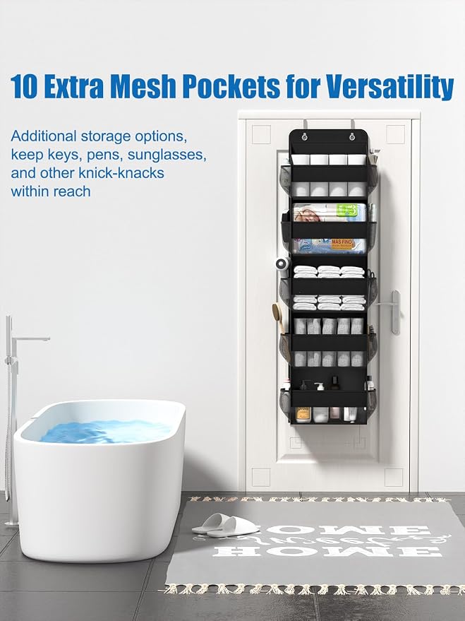 Over The Door Storage Organizer, RV Bathroom Organizer, Over The Door Organizer - Image 4