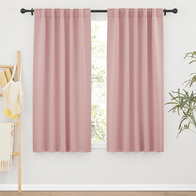 RYB HOME Pink Blackout Curtains by RYBHOME