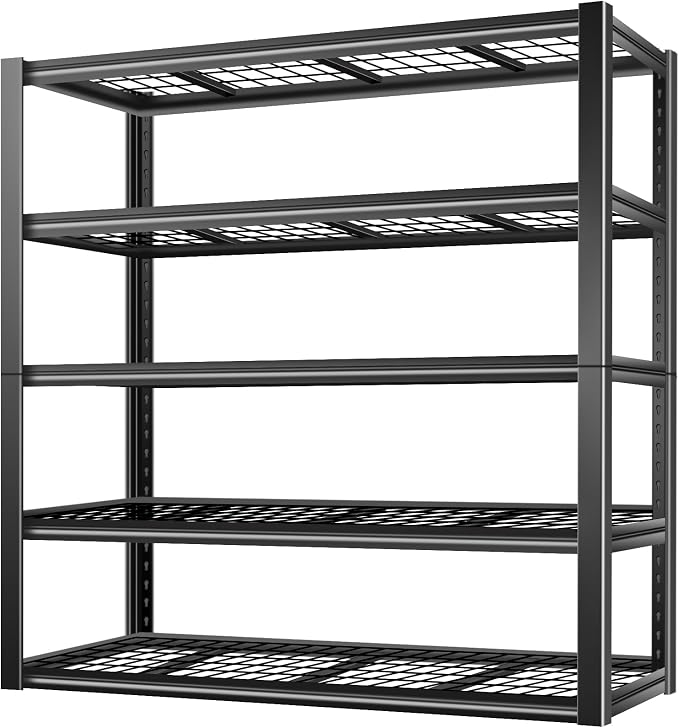 BILT HARD 3500 LBS 60" W x 18" D Garage Shelving, Metal Wire Utility Shelving by BILTHARD