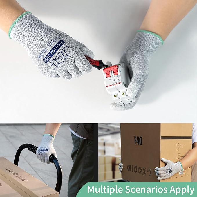 JDL ESD Work Gloves, Anti-Static Gloves - Image 7