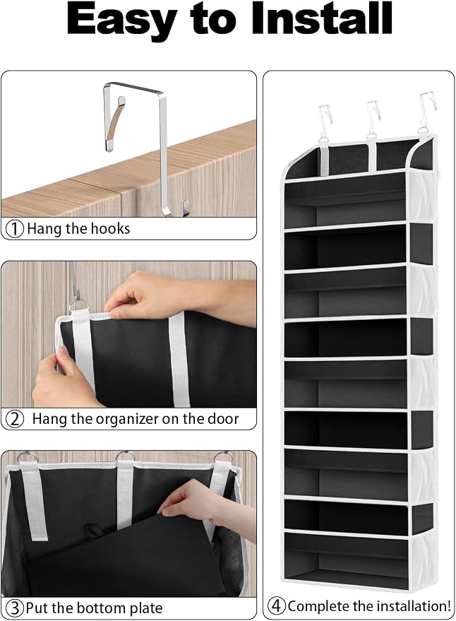 2 Pack Over The Door Storage Organizer - Image 6