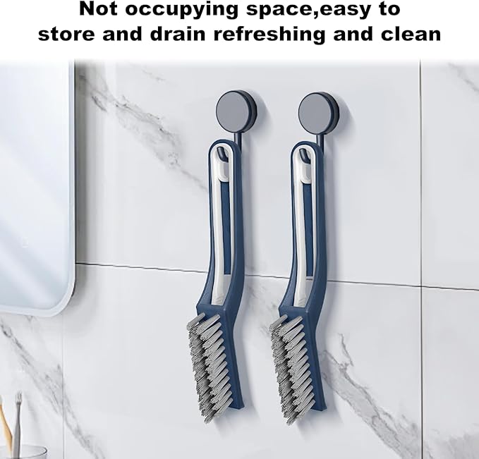 Bristle Brush - Hard Bristle Crevice Cleaning Brush Tools - Image 3