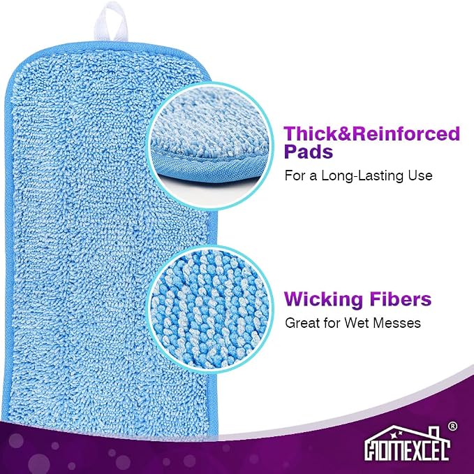 HOMEXCEL Reusable Mop Pads Compatible - Image 3