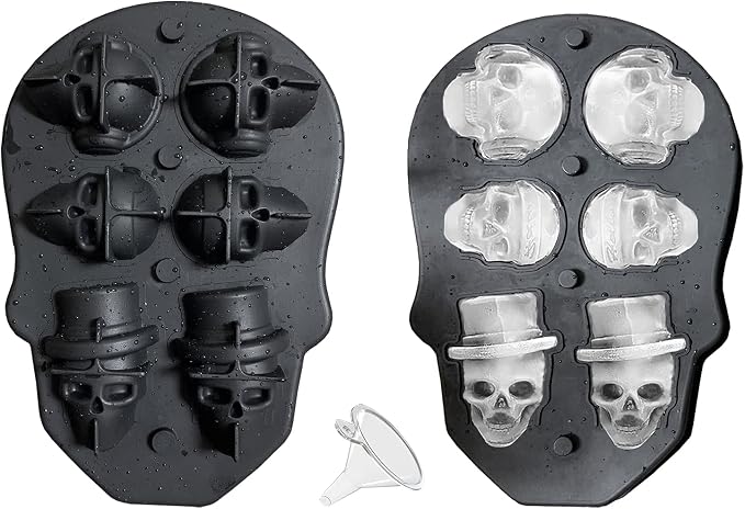JETKONG 6 Cavity Skull Ice Maker by JETKONG