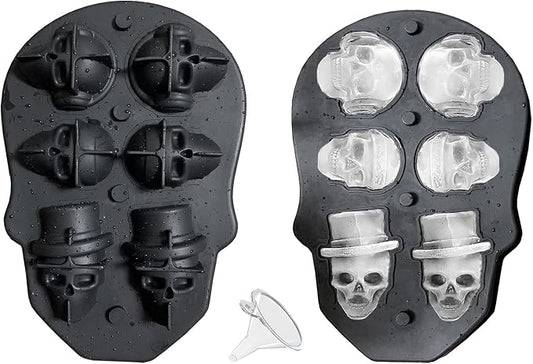 JETKONG 6 Cavity Skull Ice Maker by JETKONG