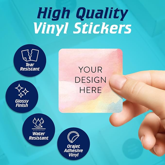 100 Custom Vinyl Stickers - Image 3