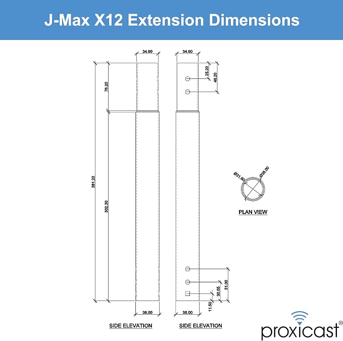 12 inch Stainless Steel Extension Pole - Image 7