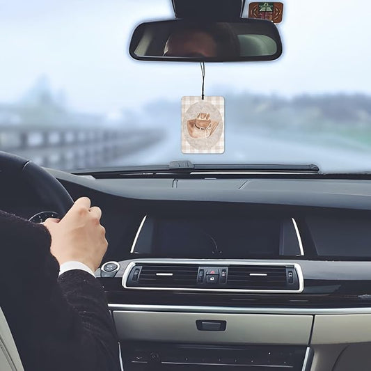 Preppy Western Cowgirl Car Air Freshener 4 Pcs, Cute Scented Car Accessories - Image 2