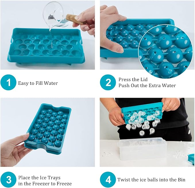 Bangp Upgrade Round Ice Cube Tray - Image 4