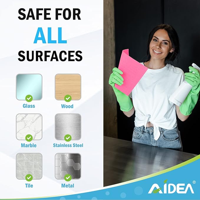 AIDEA Swedish Dishcloths for Kitchen-20PK, Absorbent Sponge Dish Cloth - Image 4