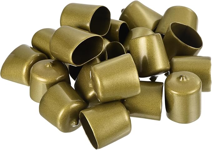 uxcell 20pcs Rubber End Caps 26mm ID Vinyl Round Tube Bolt Cap Cover Thread - Image 4