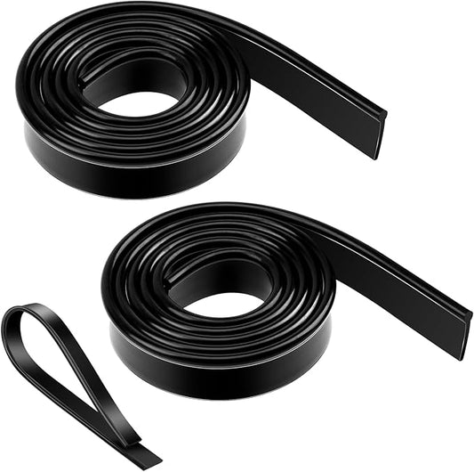 2 Roll Rubber Squeegee Replacement Blades, 41 Inch Squeegee Blade Silicone by Mozeat+Lens