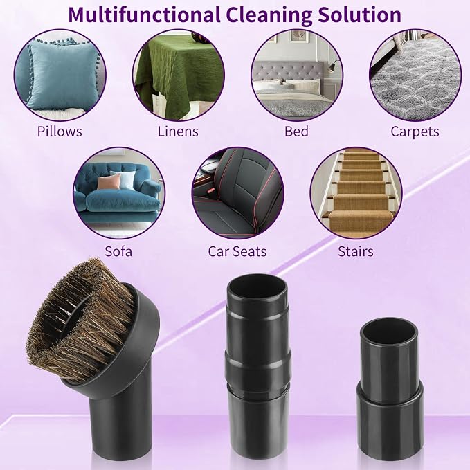 3 Pcs 25mm Soft Horsehair Vacuum Brush Attachment - Image 6