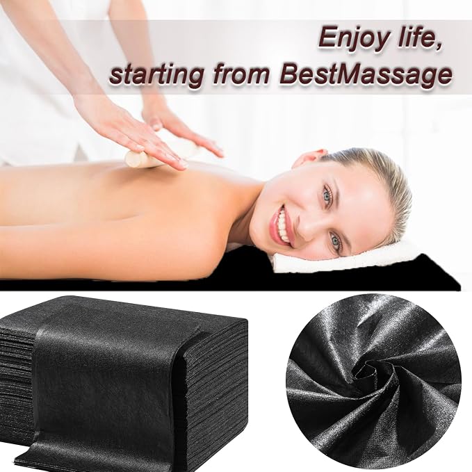 Disposable Bed Sheets 100 Pcs 31" x 71" Massage Table Sheets Non Woven Fabric - Image 7