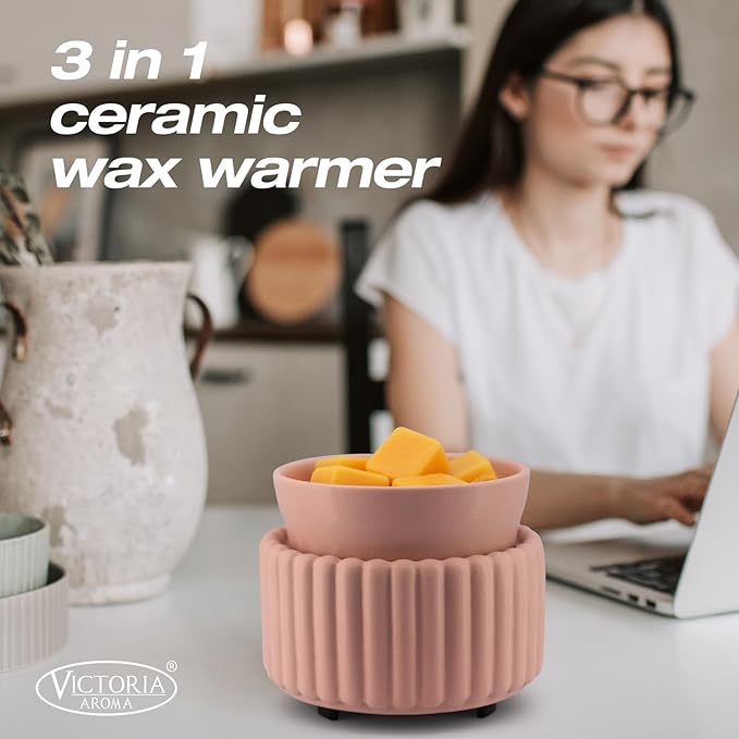 Ceramic Wax Melter 3-in-1 Candle Warmer - Image 5