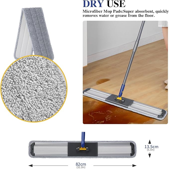 36" Commercial Mop for Floor Cleaning, Masthome Heavy Duty Industrial Mop - Image 6