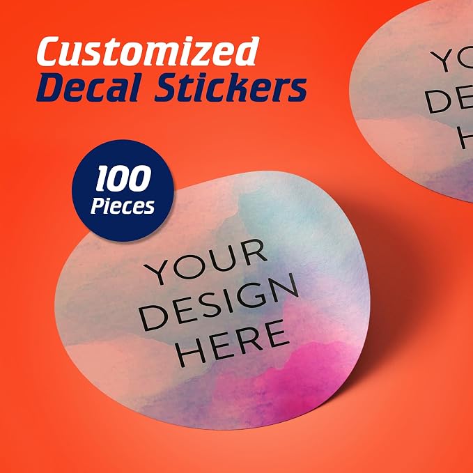 100 Custom Vinyl Stickers - Image 2
