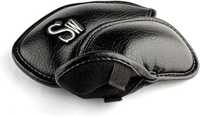 CRAFTSMAN GOLF 12pcs or 1pc Thick Synthetic Leather Golf Iron Head Covers Set - Image 3