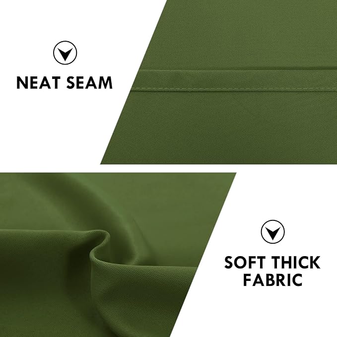 DWCN Blackout Curtains for Living Room Thermal Insulated, Energy Saving & Noise - Image 6