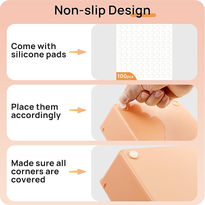 Vtopmart 25 PCS Plastic Drawer Organizers Set, 4-Size Versatile Bathroom and - Image 7