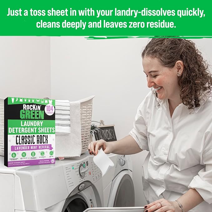 Rockin' Green Travel Laundry Detergent Sheets - Image 4