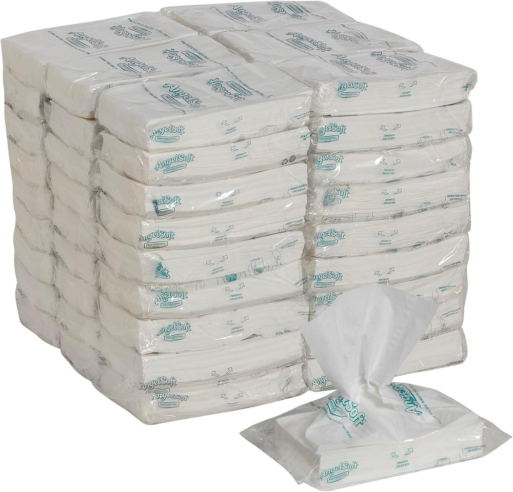 Georgia-Pacific Angel Soft Professional Series Polyflex 2-Ply Facial Tissue