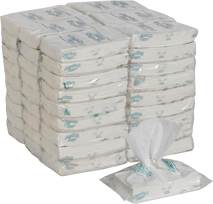 Georgia-Pacific Angel Soft Professional Series Polyflex 2-Ply Facial Tissue by Georgia-Pacific