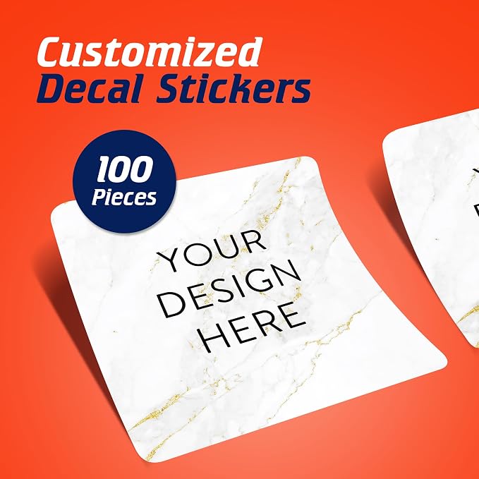100 Custom Vinyl Stickers - Image 2